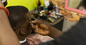 Black-owned barbershops