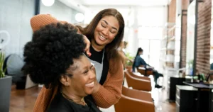 Black-owned hair salons