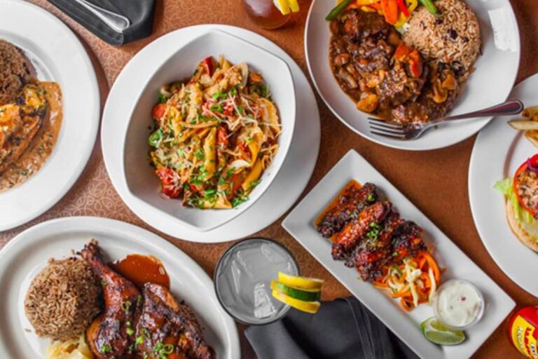 48th St Grille Phila american plates of food 768x512