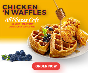 all phazes chicken and waffles